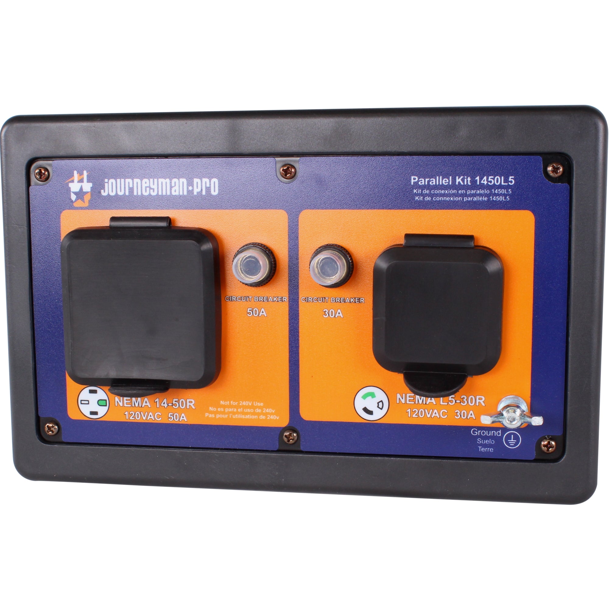 30/50 AMP Inverter Generator Parallel Kit, 125/250 VAC, 14-50/L5-30/TT ...