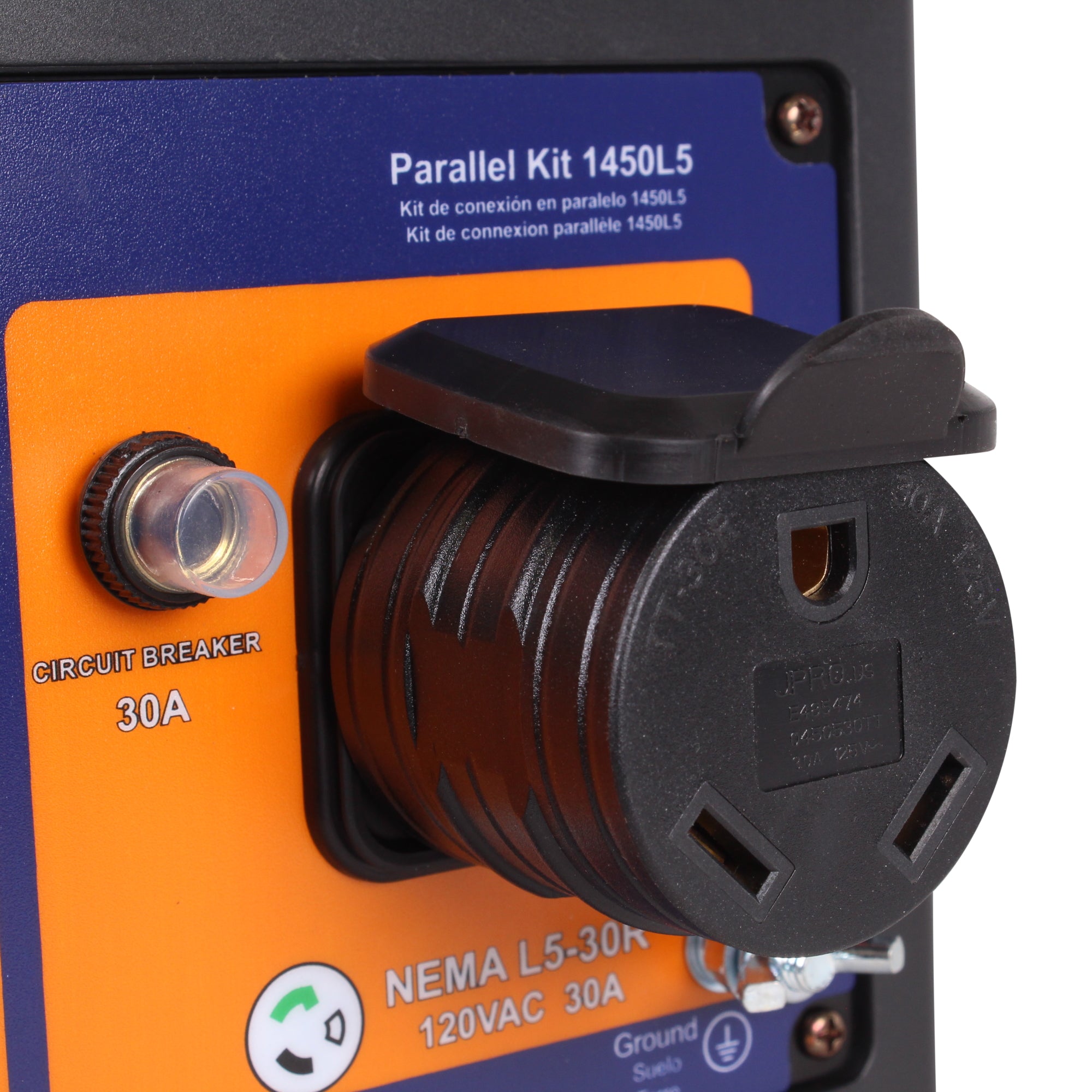30/50 AMP Inverter Generator Parallel Kit, 125/250 VAC, 14-50/L5-30/TT ...