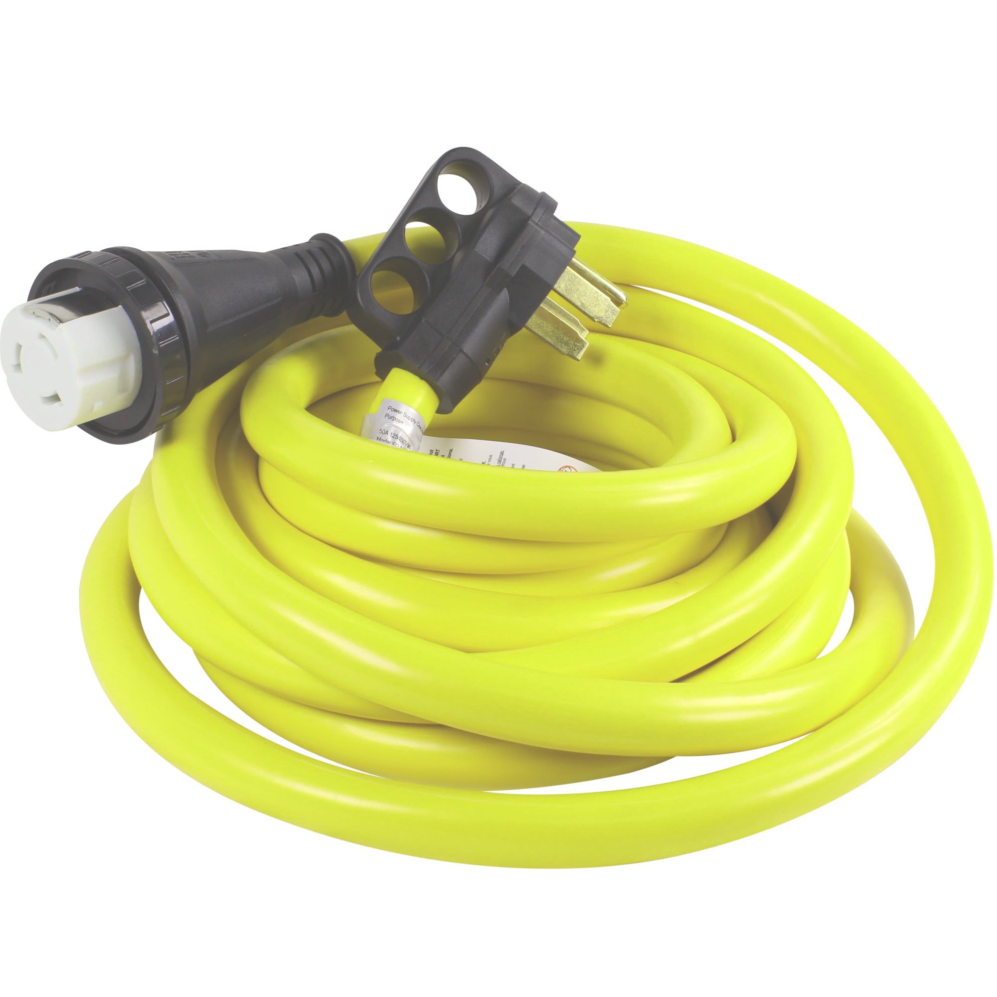 Labwork 50 Amp RV Extension Cord – 15/25/30/50FT, 6AWG, NEMA 14-50P/R, Weatherproof