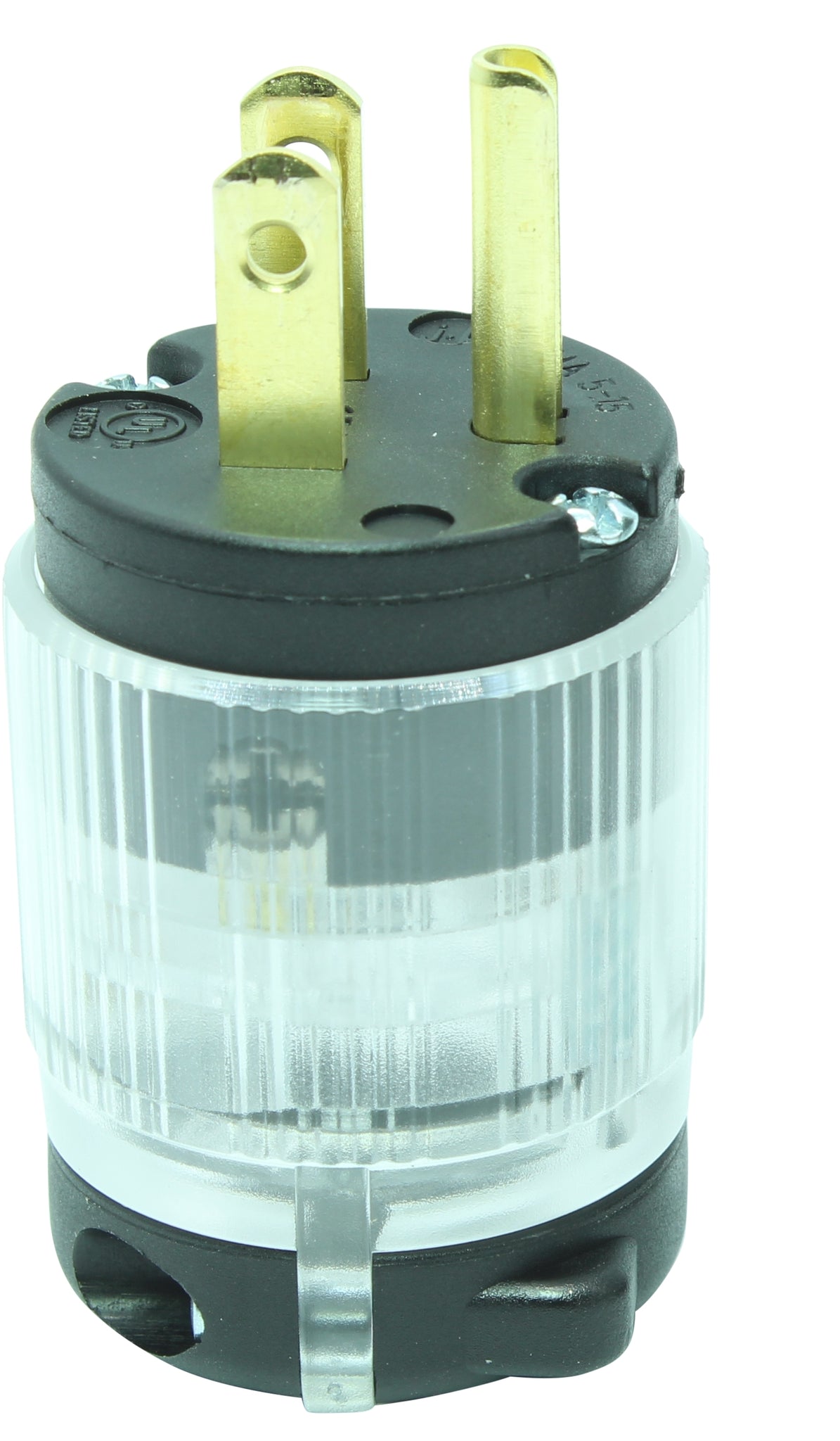 Plug Blade 15 AMP - 125 VOLT STRAIGHT BLADE MALE PLUG (NEMA 5-15P) (HJP-515PV/LIT ...