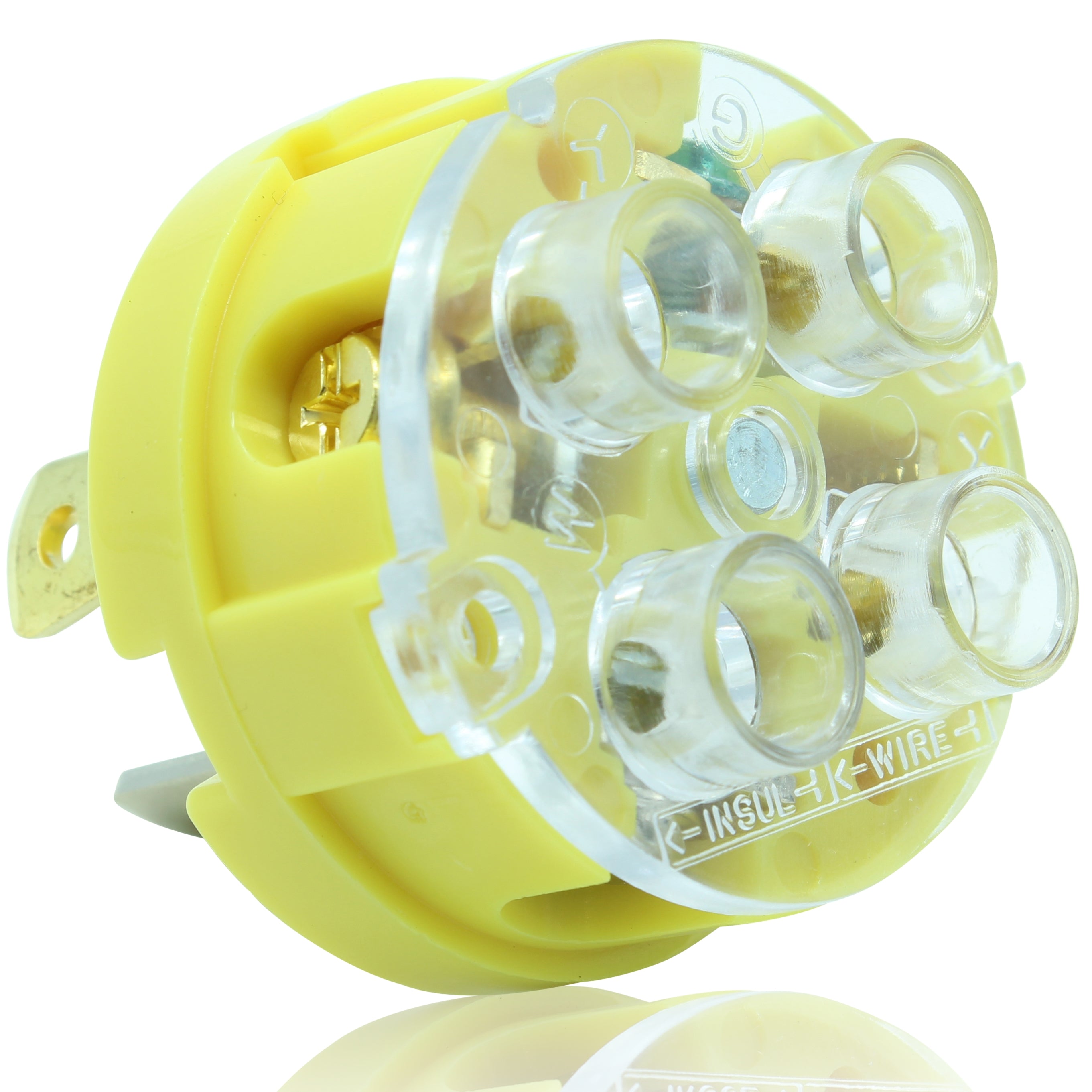 NEMA L14-30P 30A 125/250V Locking Male Receptacle Plug Industrial Grad