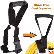 Power Cord wrap around organizer for carrying extensions cords