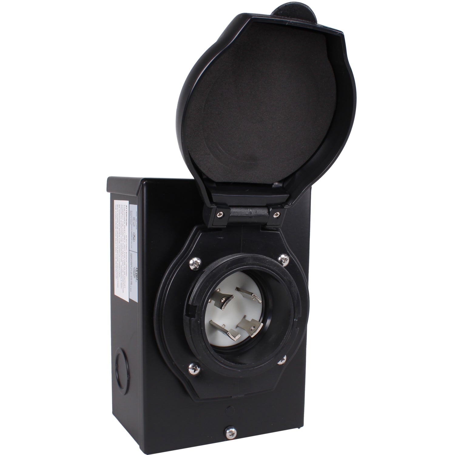 30 Amp Power Inlet Box for Generator, L14-30P Journeyman-Pro ETL Liste